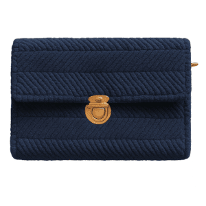 Kit de malla plástica Bolso María: el bolso más fácil mágico y sorprendente para empezar en la malla plástica. Parte 1 4 Bolso Maria azul marino