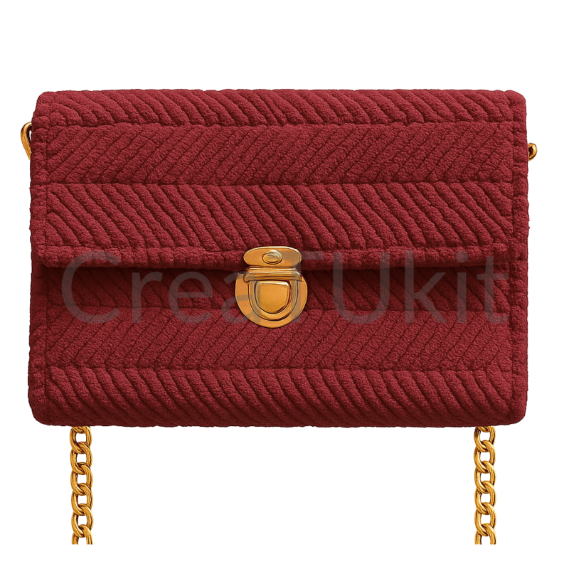 Bolso María de malla plástica - kit CreatuKit