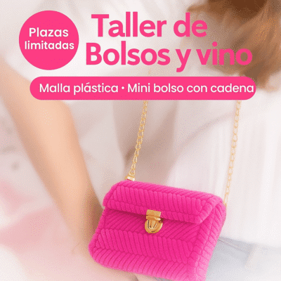 Taller de bolso y vino en diciembre- Kit mini – 13/12/2025