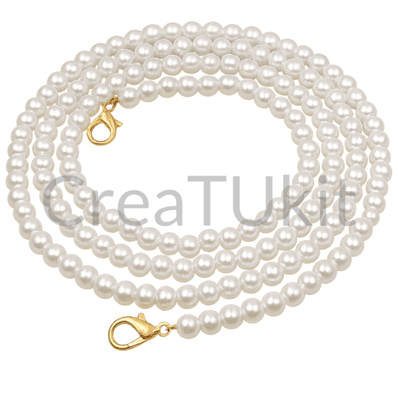 correa perlas 80 cm - CreatuKit