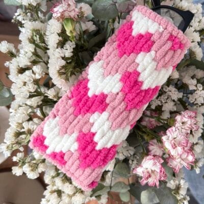 kit de funda de gafas corazones