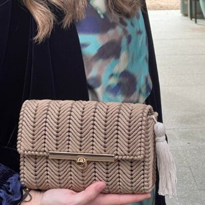 kit de clutch de malla plástica Cris