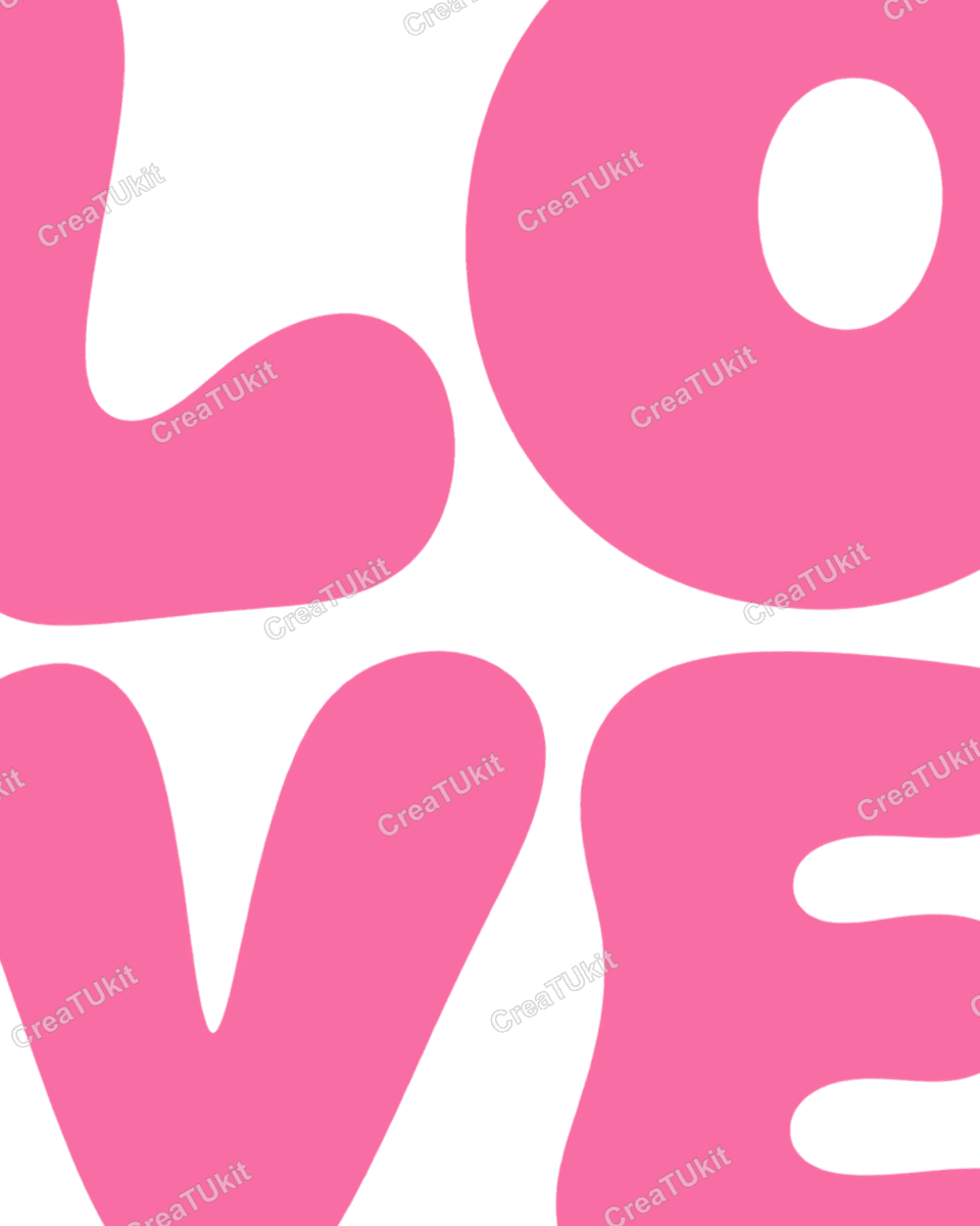 Kit de Bedazzling Love 1 Diseño Love decorado con diamantes para kit de bedazzling