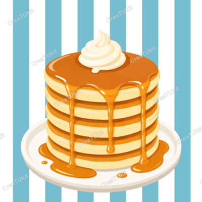Diseño de tortitas con rayas decorado con diamantes para kit de bedazzling