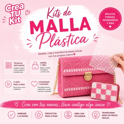 Malla plástica