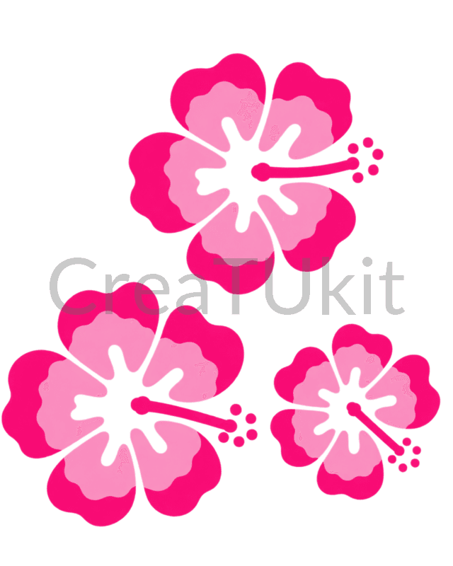 Diseño de flores del kit de bedazzling
